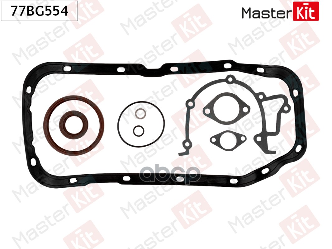 Комплект прокладок, блок-картер двигателя Opel VECTRA B (J96) C 20 NE MasterKit арт. 77BG554