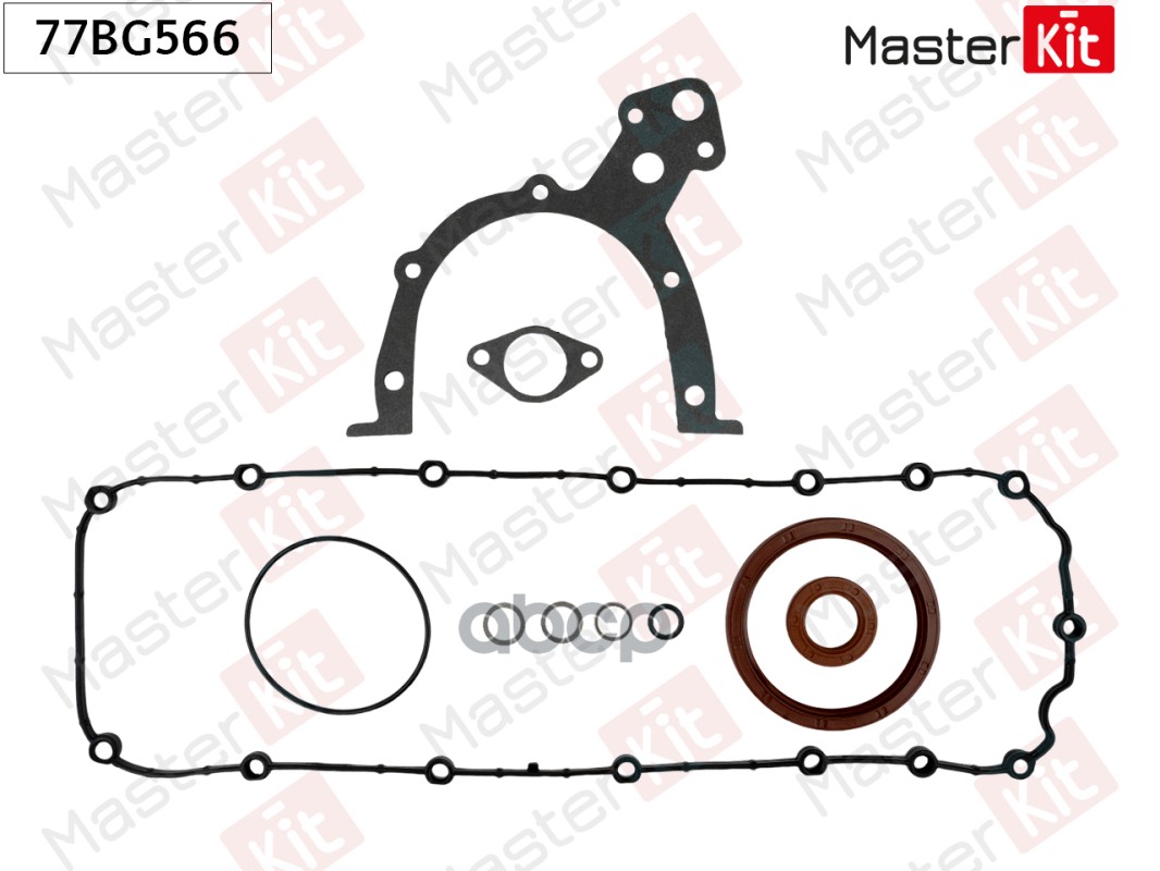 Комплект прокладок, блок-картер двигателя Opel ASTRA F (T92) X 14 XE MasterKit арт. 77BG566