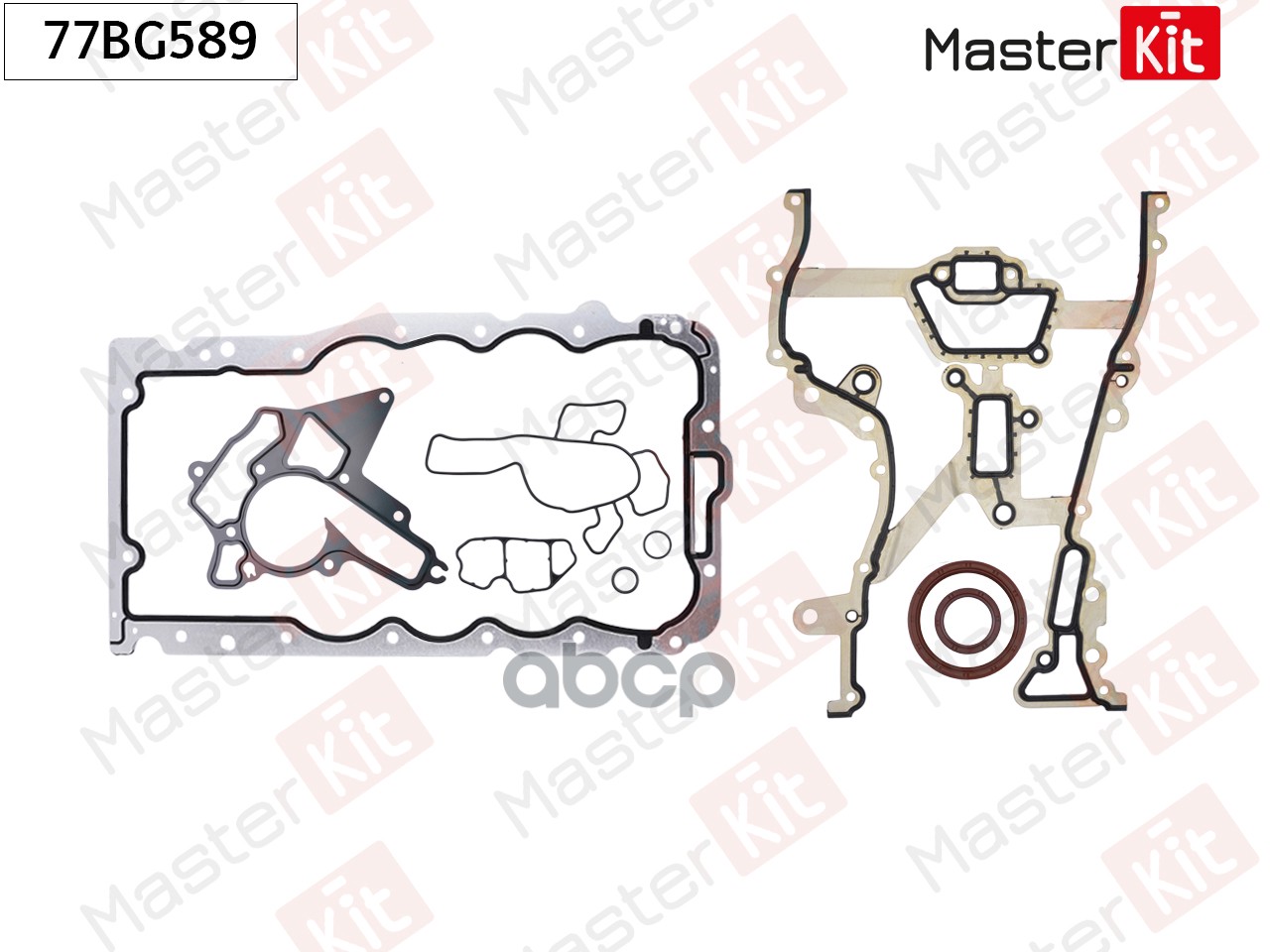 Комплект прокладок, блок-картер двигателя Opel ASTRA CLASSIC  (A04) Z 14 XEP 77BG589 MasterKit арт. 77BG589