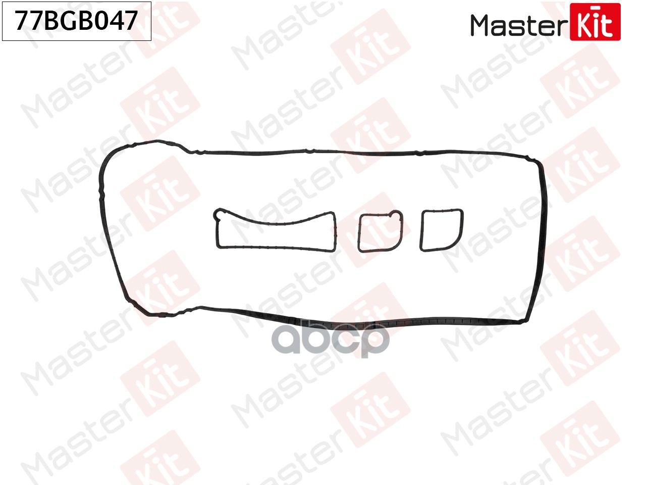 Прокладка клапанной крышки FORD AOBA, AOBC, AODA, AODB, AODE, AOWA, AOWB 77BGB047 MasterKit арт. 77BGB047