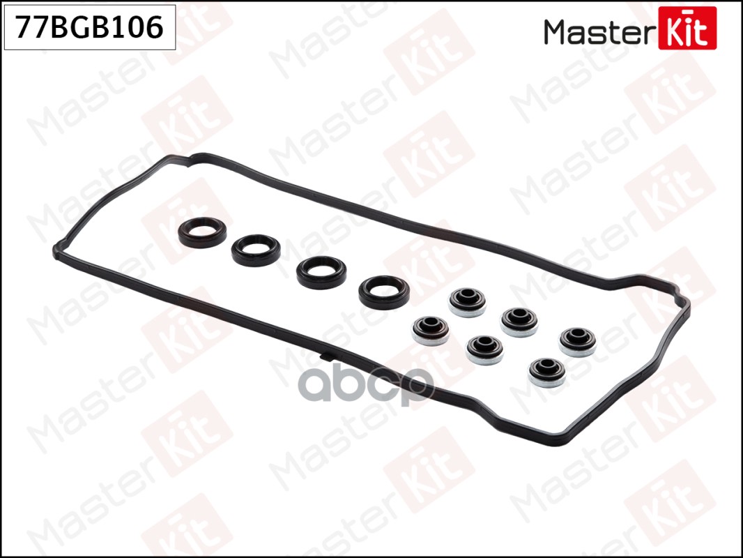 Прокладка клапанной крышки HONDA K20A, K20A1, K20A4, K24A, K24Z1 MasterKit арт. 77BGB106