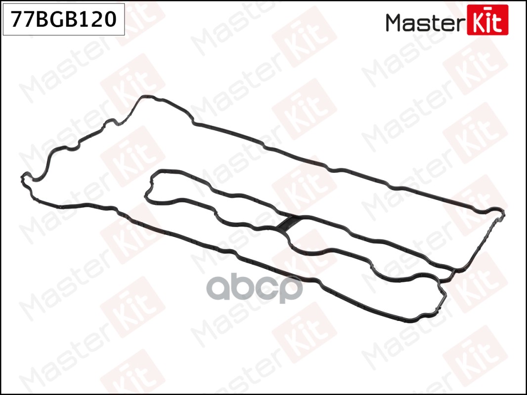 Прокладка клапанной крышки BMW N63 B44 A, N63 B44 B, S63 B44 A 77BGB120 MasterKit арт. 77BGB120