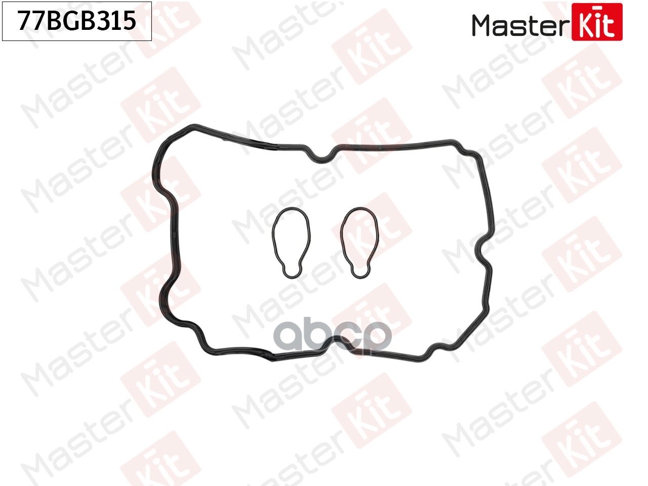 77BGB315 Прокладка клапанной крышки Subaru FORESTER (SG_)/IMPREZA (GR) 2002 - EJ201/EJ204/EJ255/EJ25 MasterKit арт. 77bgb315