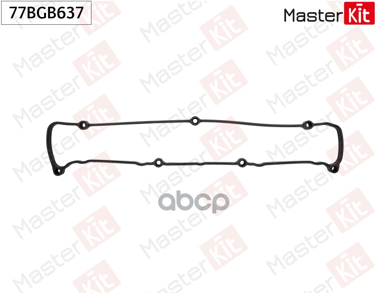 77BGB637 Прокладка клапанной крышки Mitsubishi GALANT седан (DJ_  ED_  EF_) 4G94 (GDI) MasterKit арт. 77bgb637