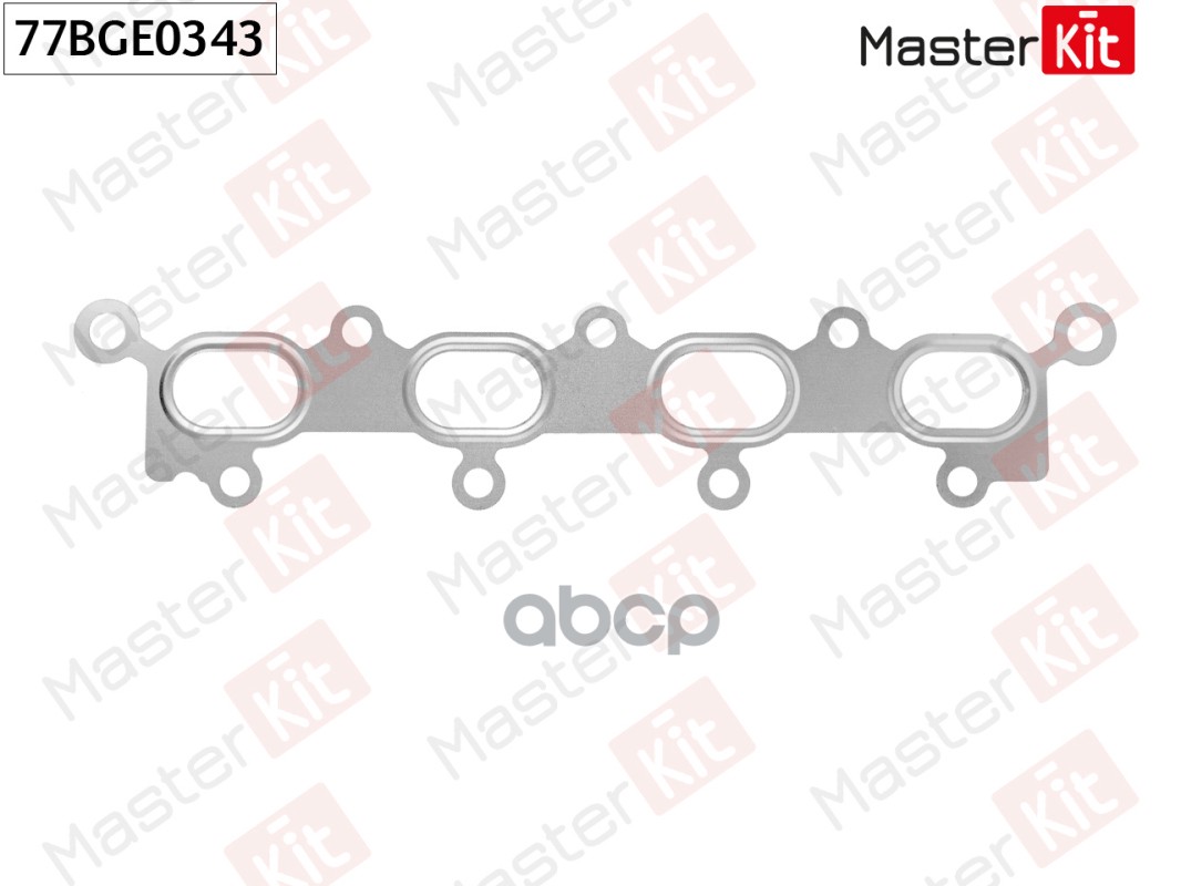 Прокладка выпускного коллектора Mitsubishi LANCER VI (CJ-CP_) 4G15 (16V) MasterKit арт. 77BGE0343