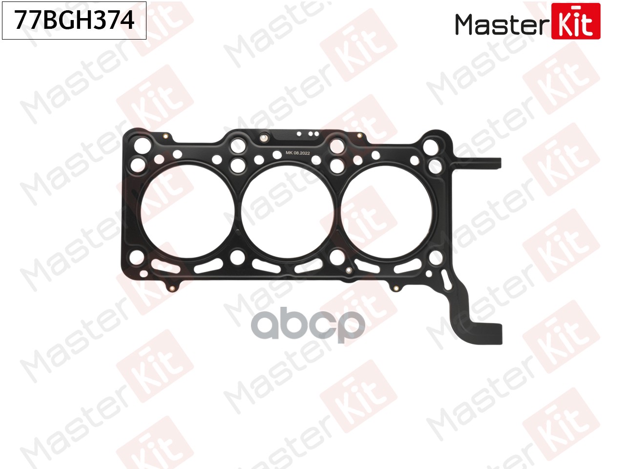 Прокладка ГБЦ AUDI CAMA, CAMB, CANA, CANB, CANC, CAND, CASA, CASB, CATA, CCLA, CCMA, CCWA, MasterKit арт. 77BGH374