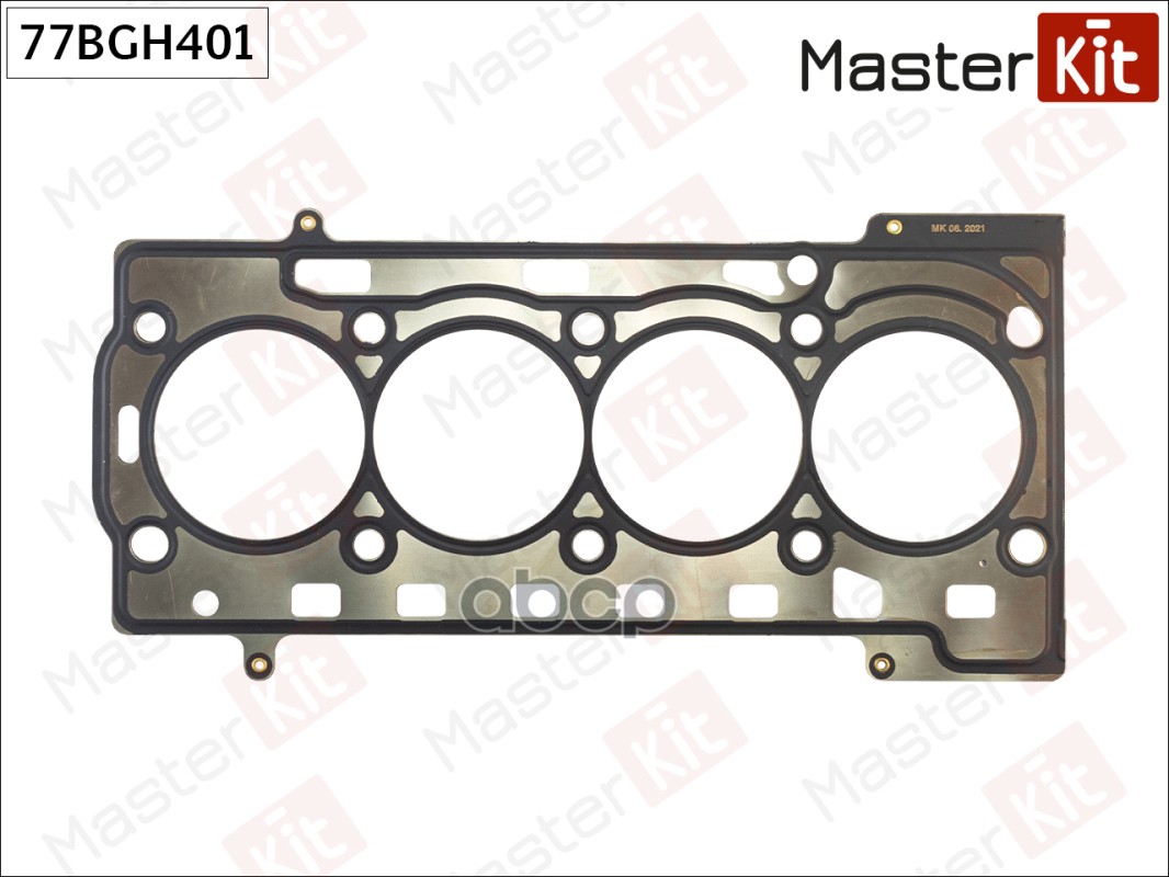 Прокладка ГБЦ AUDI CAVG, CAXA, CAXC, CMSA, CNVA, CTHG, CTJA, CAVA, CAVE, CAVF, CNUB, CNWB, MasterKit арт. 77BGH401