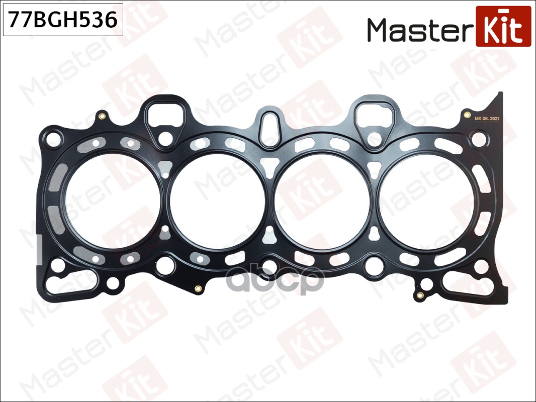 Прокладка ГБЦ HONDA D14A3, D14A4, D14A7, D14A8, D14Z1, D15Z3, D15Z8, D16B2, D16W1, D16W4, MasterKit арт. 77BGH536