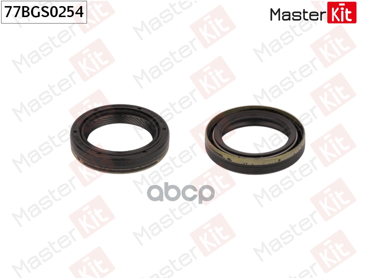 Сальник коленвала перед.27x37x7 Jeep Compass(MP) 16-,Opel Combo 12- (EAQ,EAM,A14FP,A14FC) MasterKit арт. 77BGS0254