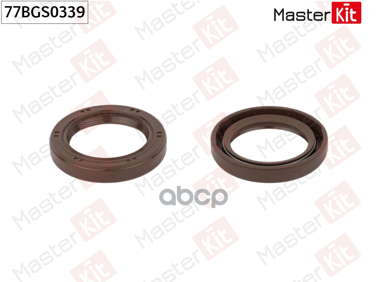 Сальник коленвала/распредвала перед.35x50x8 Kia Rio II(JB),Cerato(LD) 04- (G4EE,G4ED) MasterKit арт. 77BGS0339