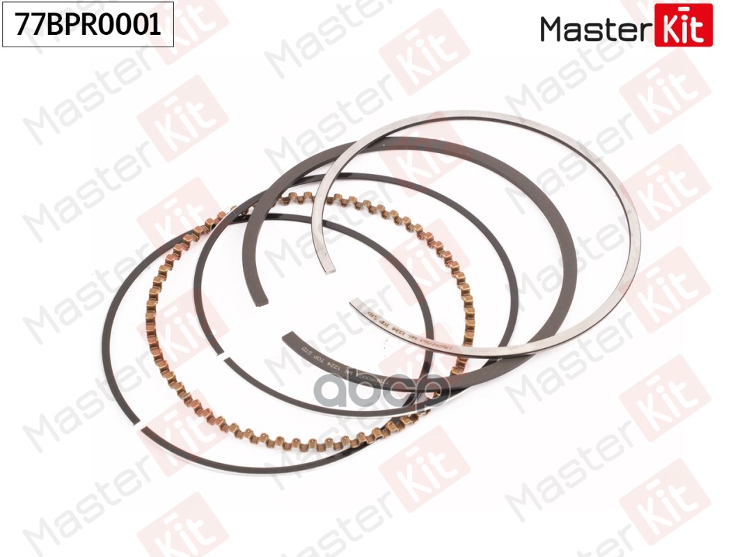 77BPR0001 Кольца поршневые (к-т на 1 поршень)  (STD) CHEVROLET LXT MasterKit арт. 77bpr0001