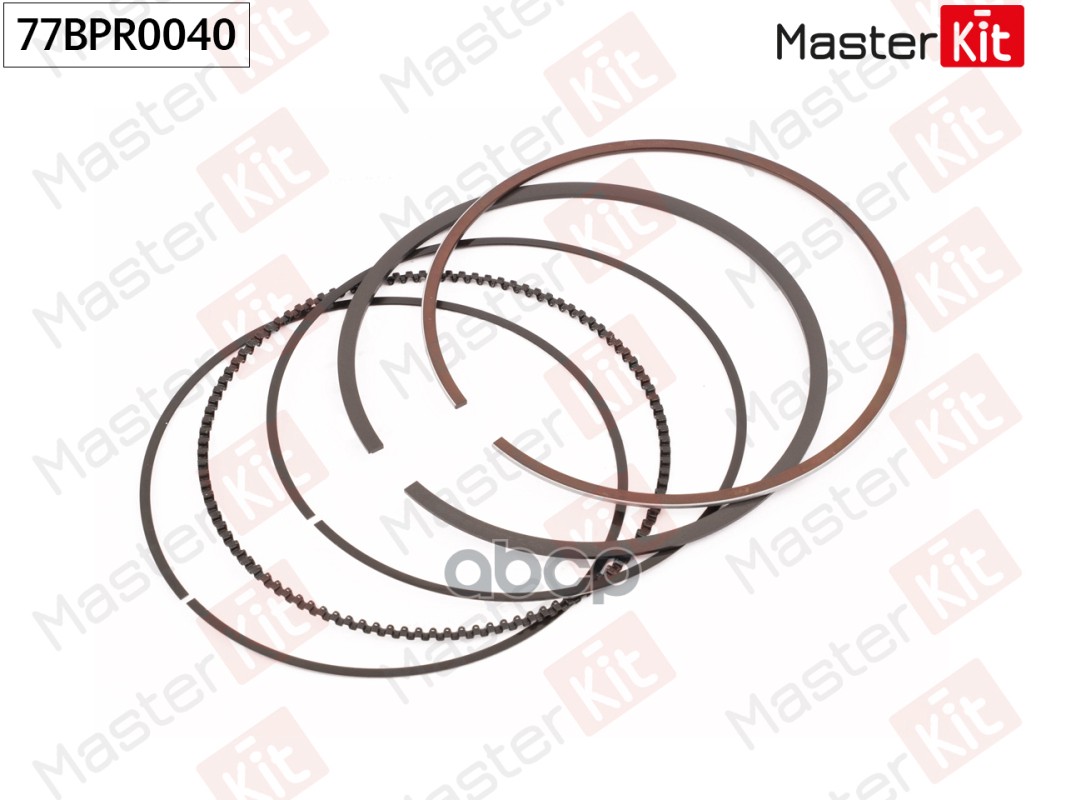 Кольца поршневые (к-т на 1 поршень) (1,0) TOYOTA 2AZ-FE 77BPR0040 MasterKit арт. 77BPR0040