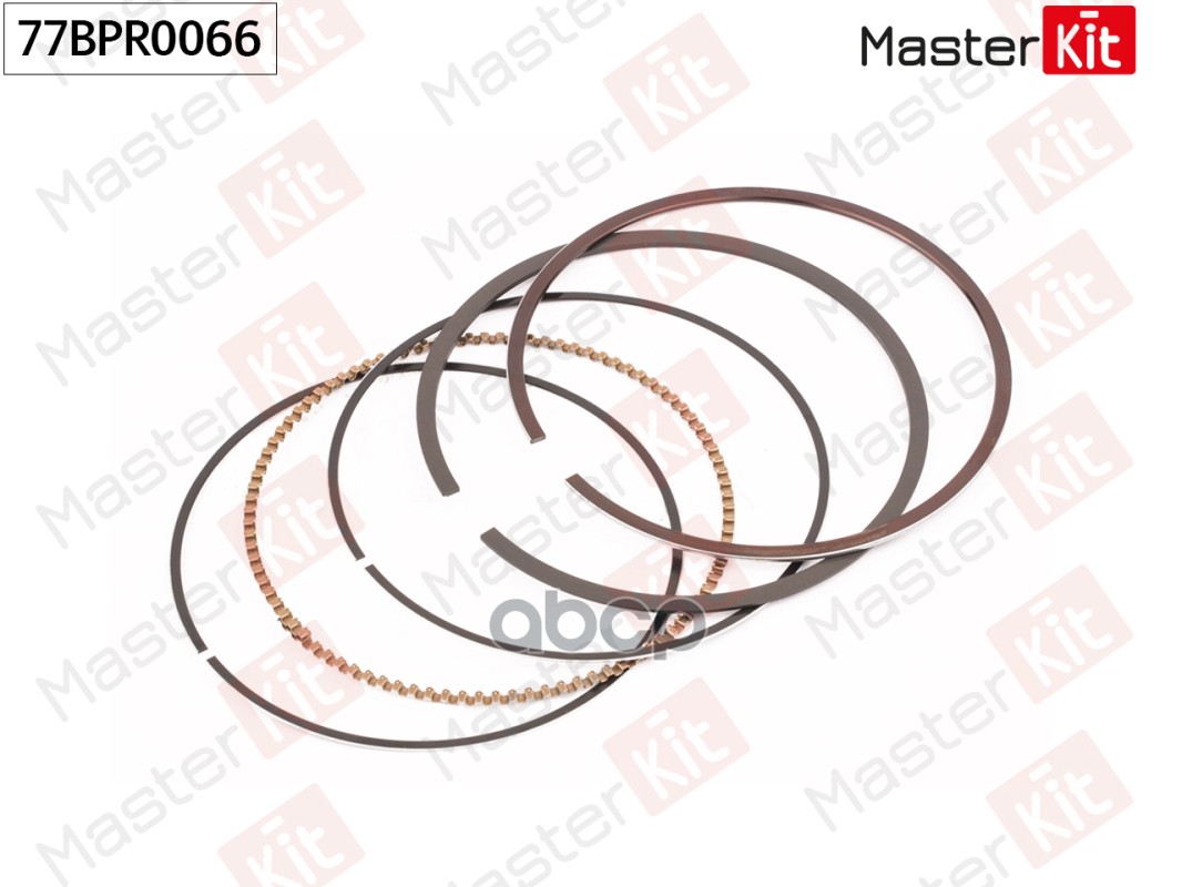 77BPR0066 Кольца поршневые (к-т на 1 поршень)  (0 5) HYUNDAI/KIA G4KD MasterKit арт. 77bpr0066