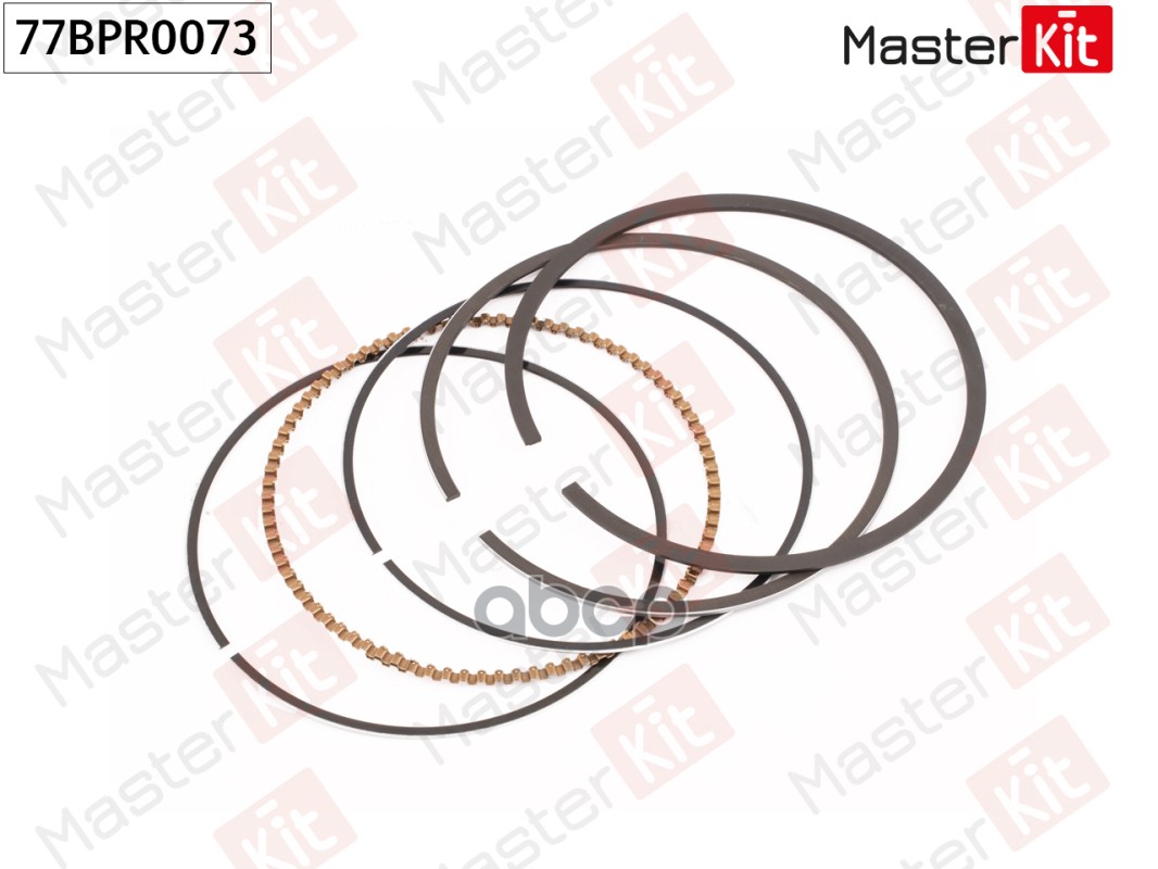 Кольца поршневые (к-т на 1 поршень) (0,5) HYUNDAI/KIA G4FG MasterKit арт. 77BPR0073