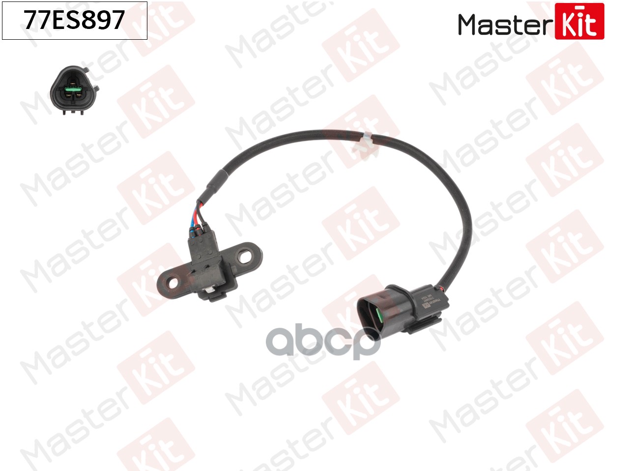 Датчик, положение коленвала Mitsubishi OUTLANDER I (CU_W) 2001 - 2008 77ES897 MasterKit арт. 77ES897