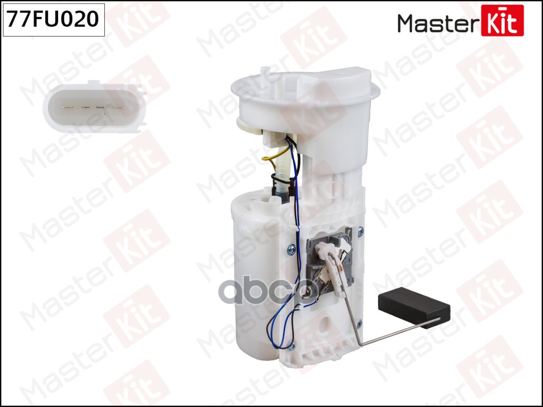 Модуль топливного насоса SKODA FABIA 06-> (4bar) MasterKit арт. 77FU020