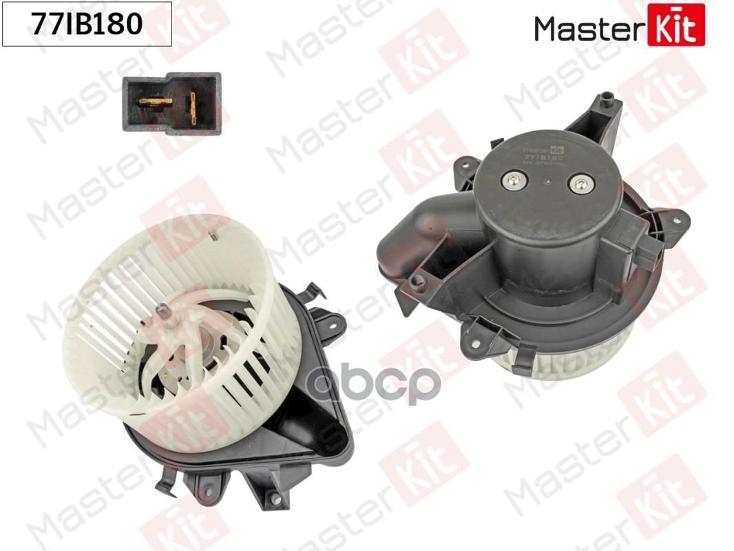 Вентилятор салона Fiat DOBLO (119_, 223_)/PUNTO (188_) 1999 - MasterKit арт. 77IB180