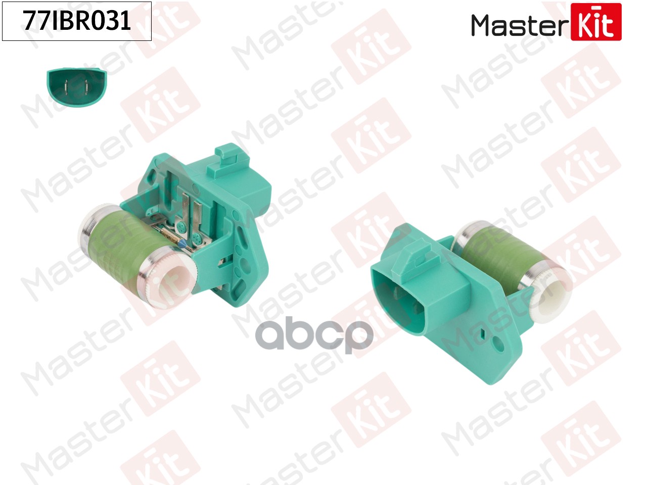 Резистор вентилятора Ford FIESTA IV (JA_, JB_)/PUMA (EC_) 1995 - 2002 MasterKit арт. 77IBR031