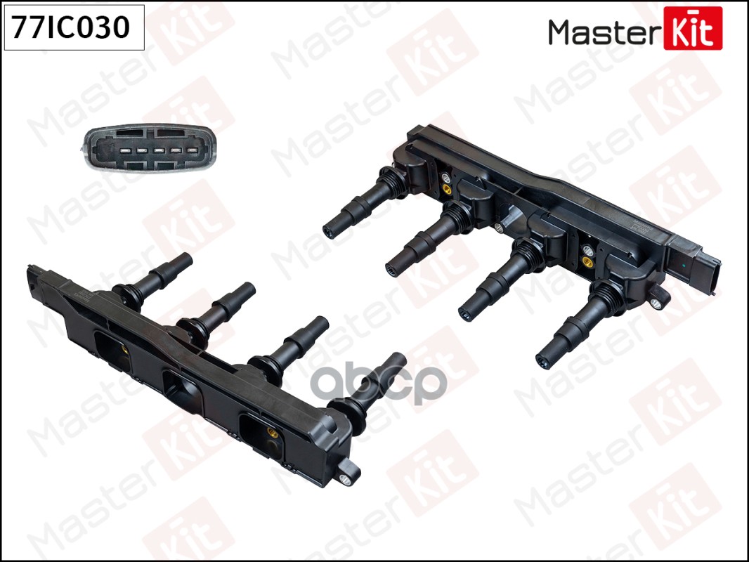 Катушка зажигания Opel Astra H(A04),Vectra C(Z02) 02-14,Saab 9-3(YS3F) 02-15 MasterKit арт. 77IC030