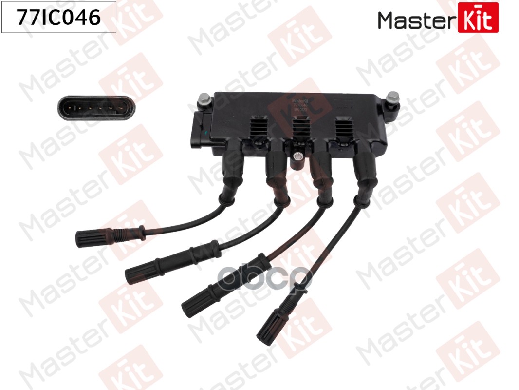 Катушка зажигания Fiat 500(312_),Doblo(119_,223_) 01-,Ford Ka(RU8) 08- MasterKit арт. 77IC046