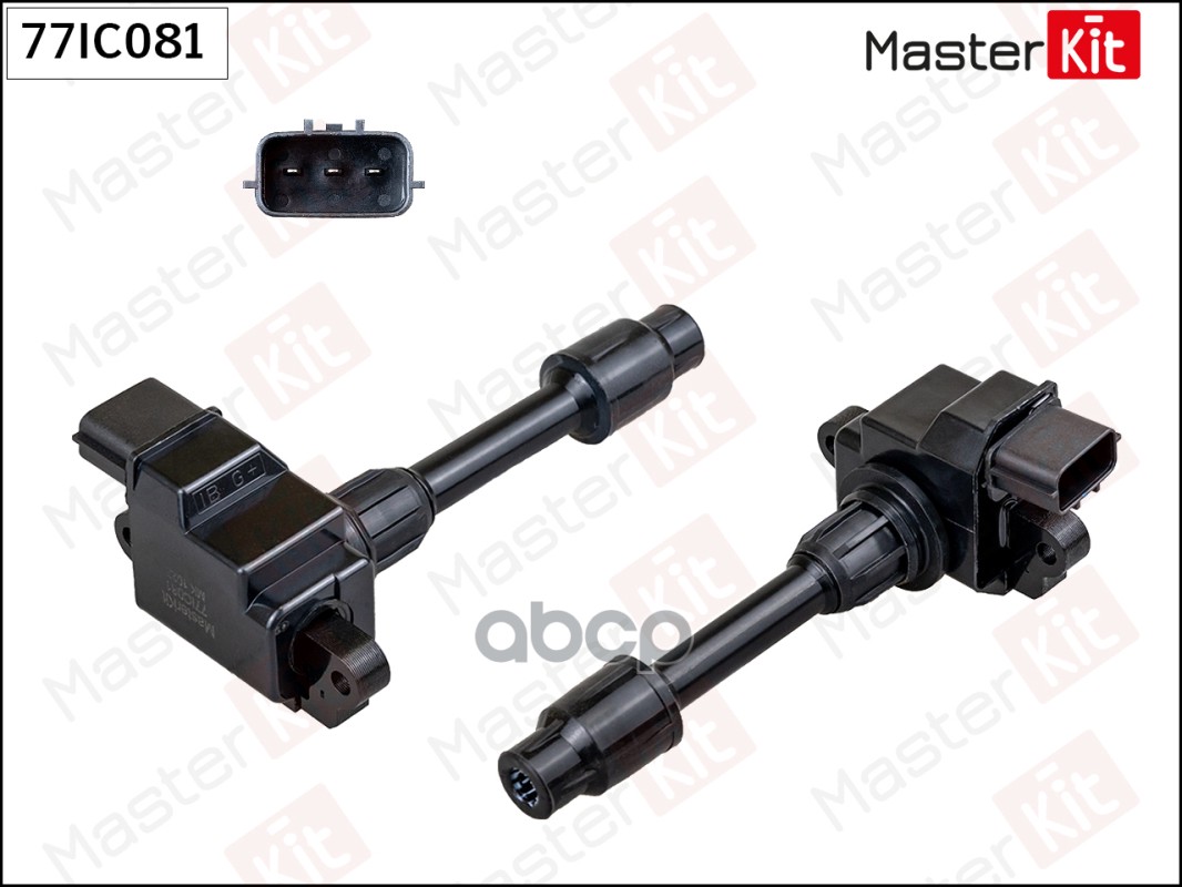 Катушка зажигания Infiniti I30 97-,Nissan Cefiro III(A33),Maxima QX V(A33) 99-07 MasterKit арт. 77IC081