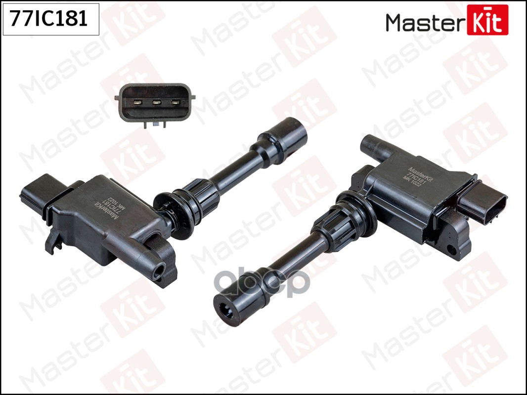 Катушка зажигания Mazda 323 VI(BJ),626 IV(GE),626 V(GF),Premacy(CP) 91-05 MasterKit арт. 77IC181