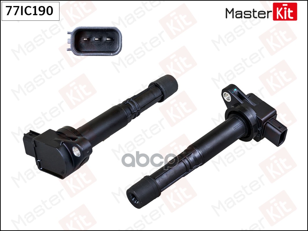 Катушка зажигания Honda Accord VII,CR-V III(RE_) 03- MasterKit арт. 77IC190