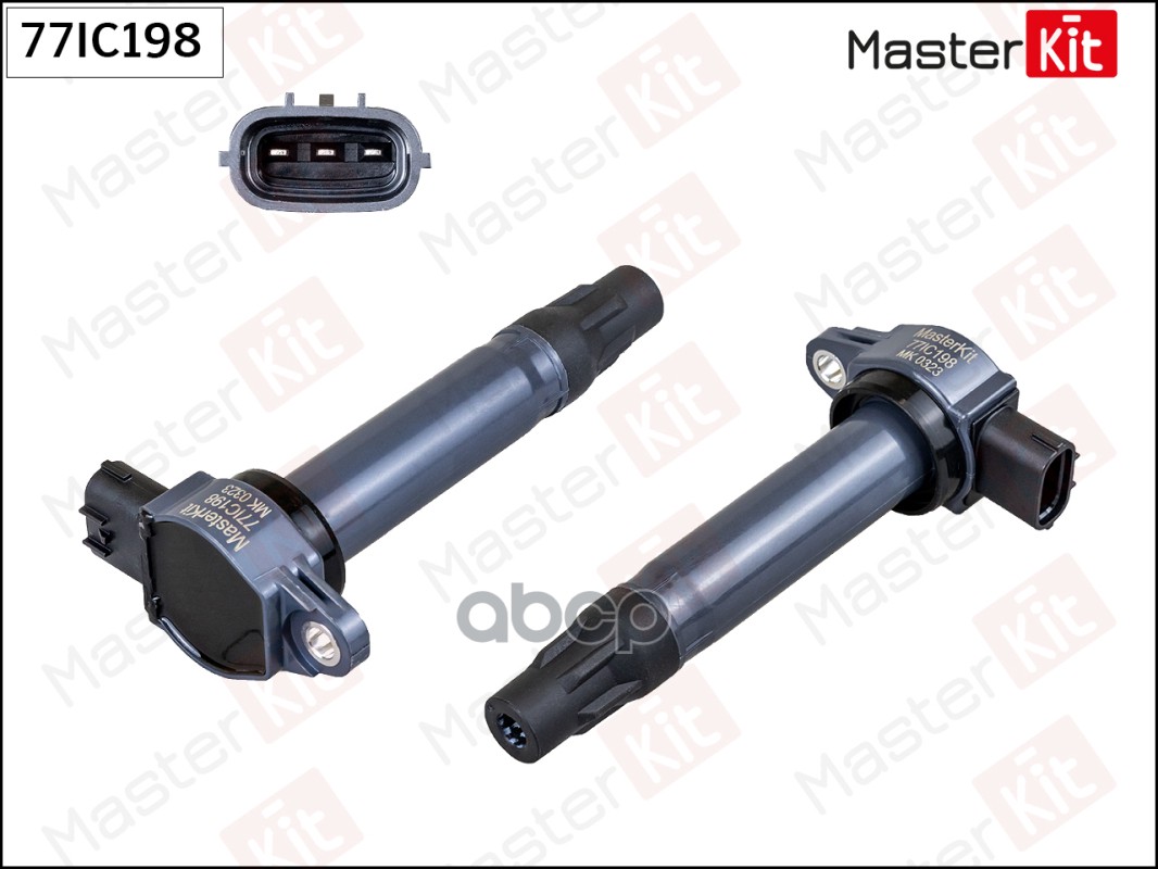 Катушка зажигания Citroen C-Crosser(EP_) 07-,Mitsubishi ASX(GA_W_) 10-,Peugeot 4007(GP) 07- MasterKit арт. 77IC198