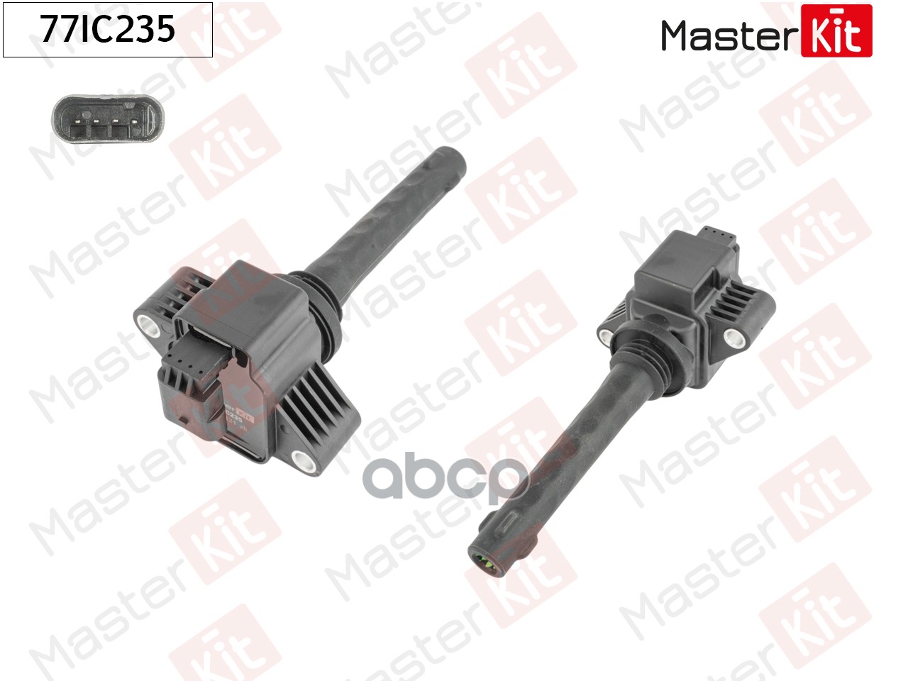 Катушка зажигания Chery Arrizo 8,Tiggo 7 16-,Exeed TXL,VX 21-,Omoda C5 23- MasterKit арт. 77IC235