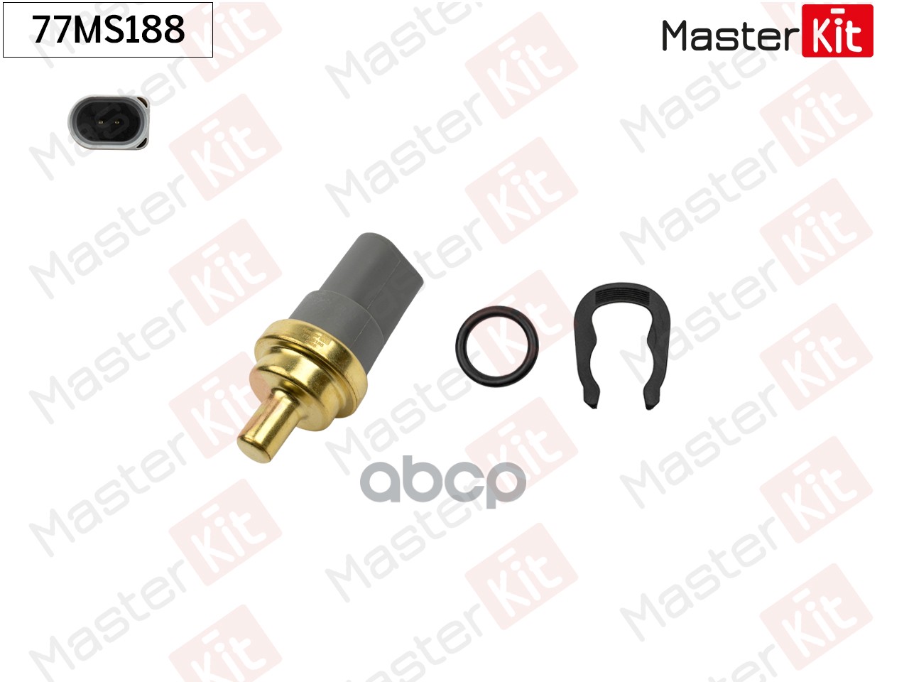 Датчик, температура ОЖ AUDI/VW 00-> MasterKit арт. 77MS188