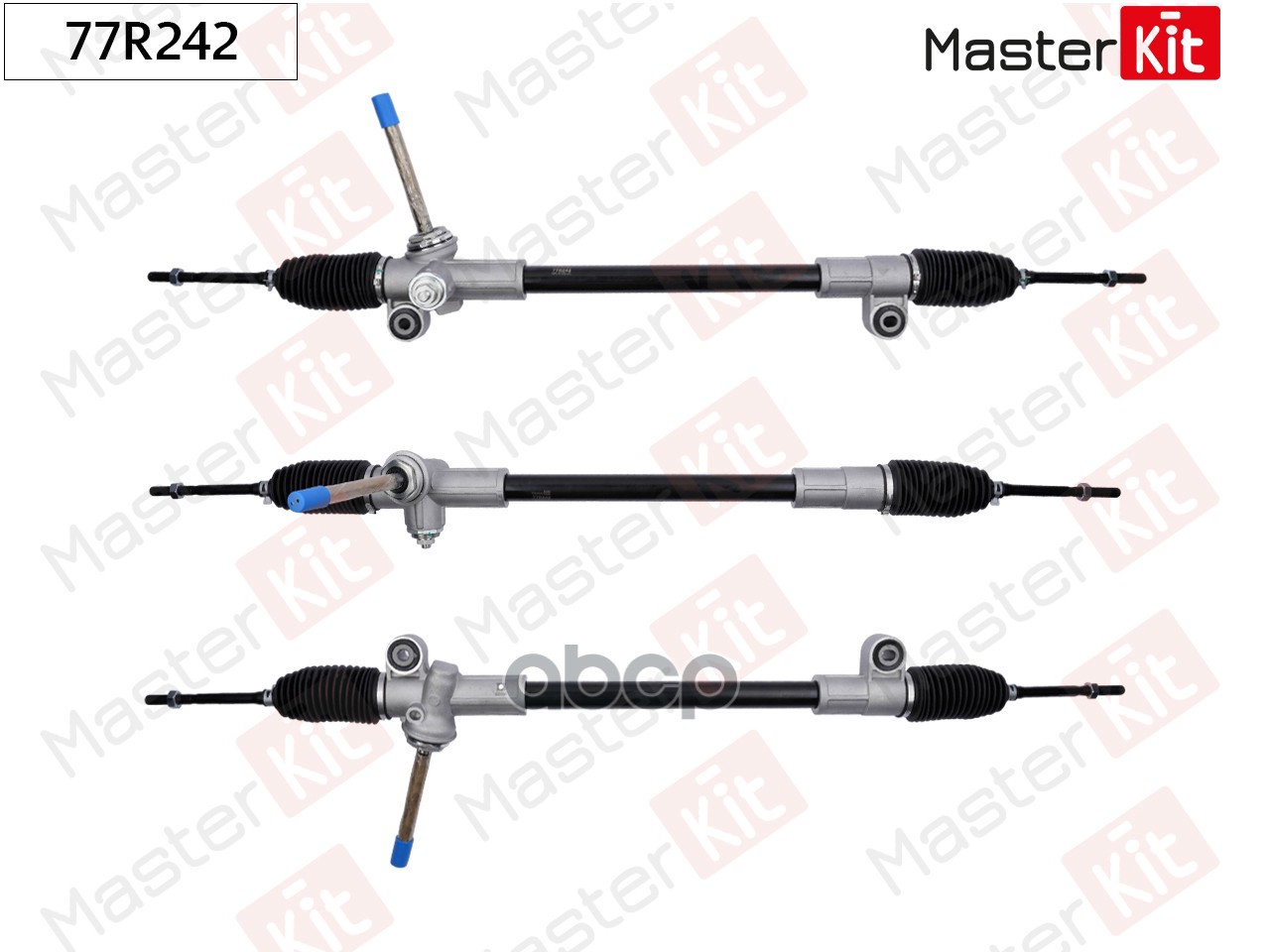 Рейка рулевая Chevrolet Spark (M300) 2010 - MasterKit арт. 77R242