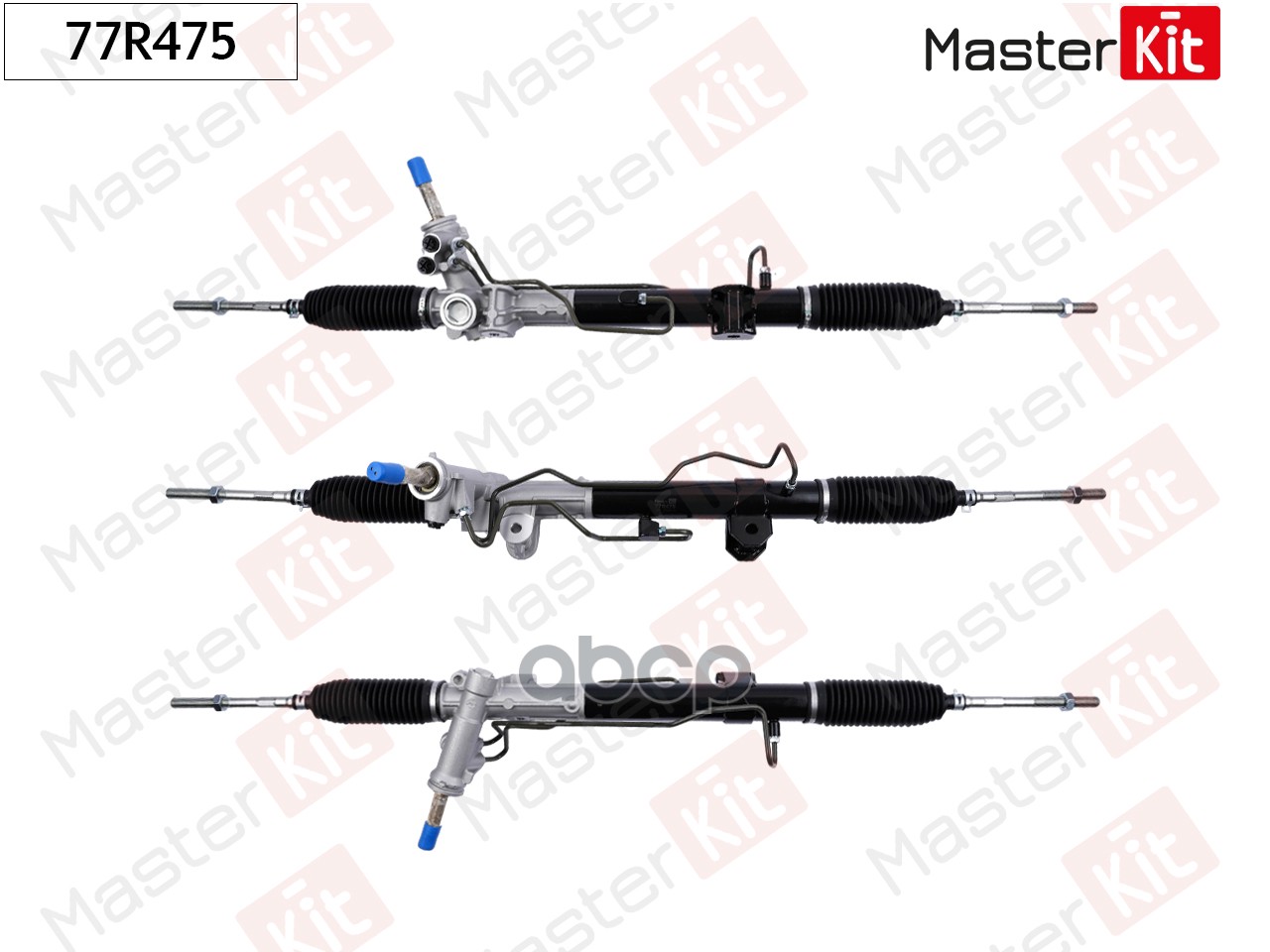 Рейка рулевая JEEP COMPASS (MK49) 2006 - MasterKit арт. 77R475