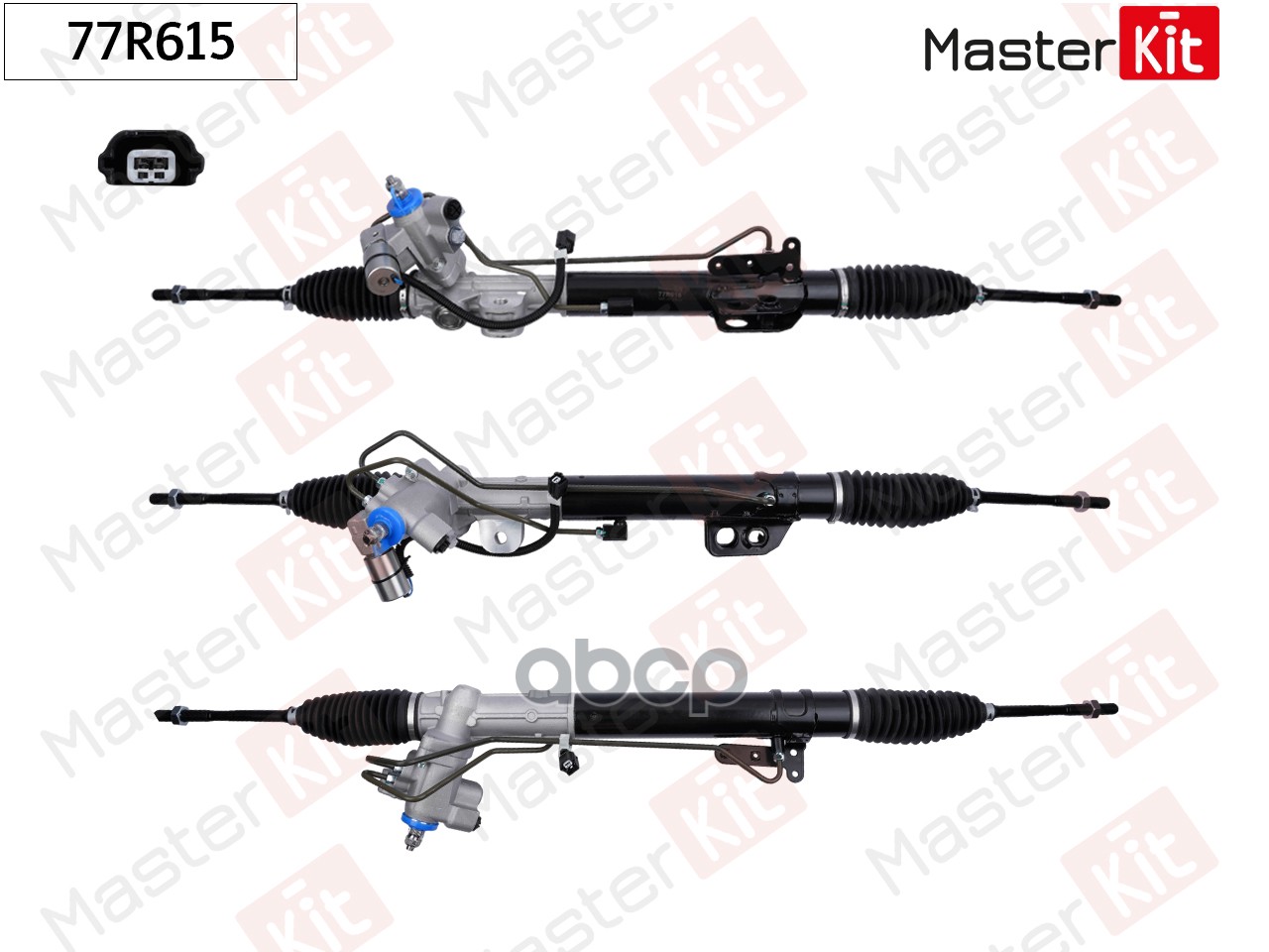 Рейка рулевая NISSAN MURANO II (Z51) SUV 2008 - 2014 MasterKit арт. 77R615