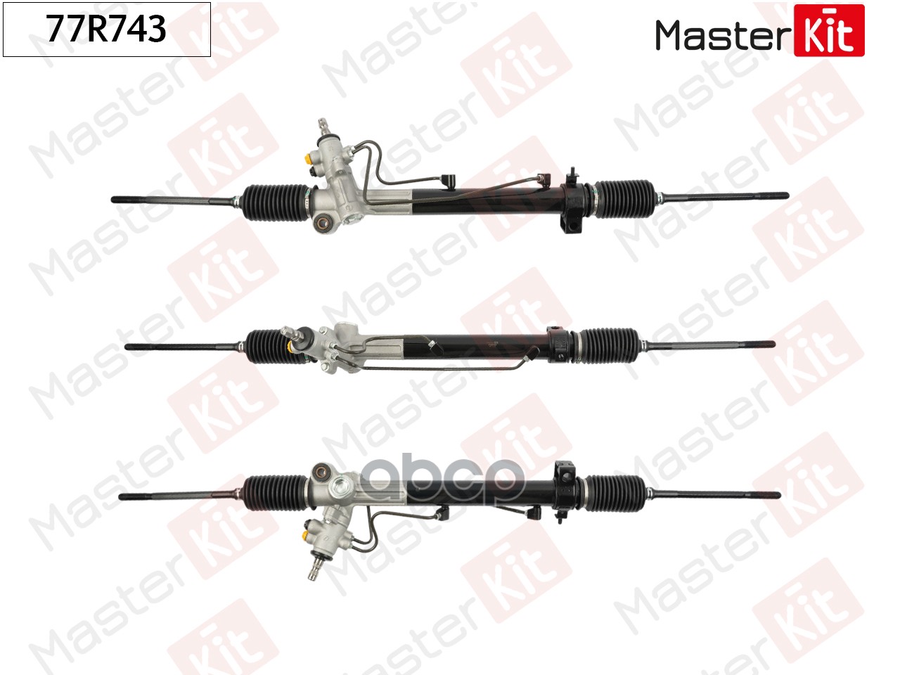 Рейка рулевая TOYOTA Harrier I (XU10) 1997 - 2002 (RHD) MasterKit арт. 77R743