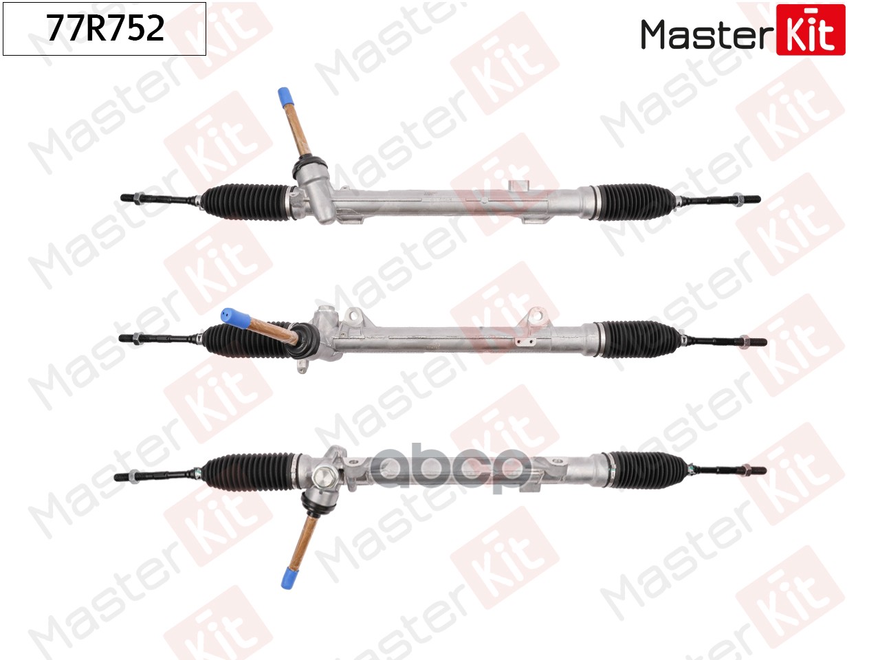 Рейка рулевая NISSAN X-Trail III (T32) 2014 - MasterKit арт. 77R752