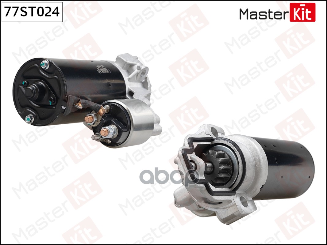 Стартер  FORD TRANSIT, PEUGEOT BOXER 06- (2kw) Masterkit MasterKit арт. 77ST024