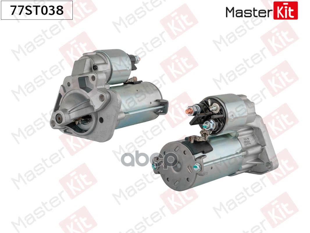 Стартер RENAULT/NISSAN 1.5dci 1.4kw MasterKit арт. 77ST038