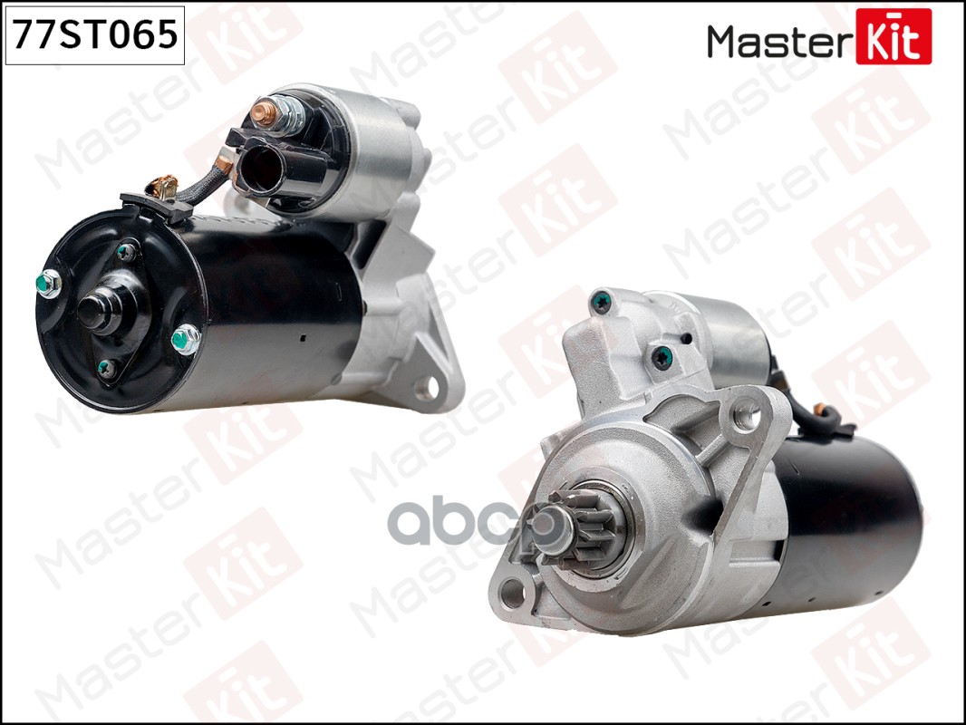 Стартер  SKODA OCTAVIA/SUPERB, VW GOLF/PASSAT 1.9TDi/2.0TDi 1.7kw (1.7kw) Masterkit MasterKit арт. 77ST065