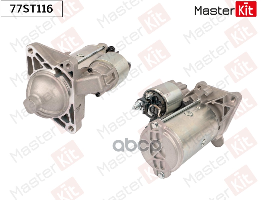 Стартер RENAULT,NISSAN 2.0,2.3dCi 77ST116 MasterKit арт. 77ST116