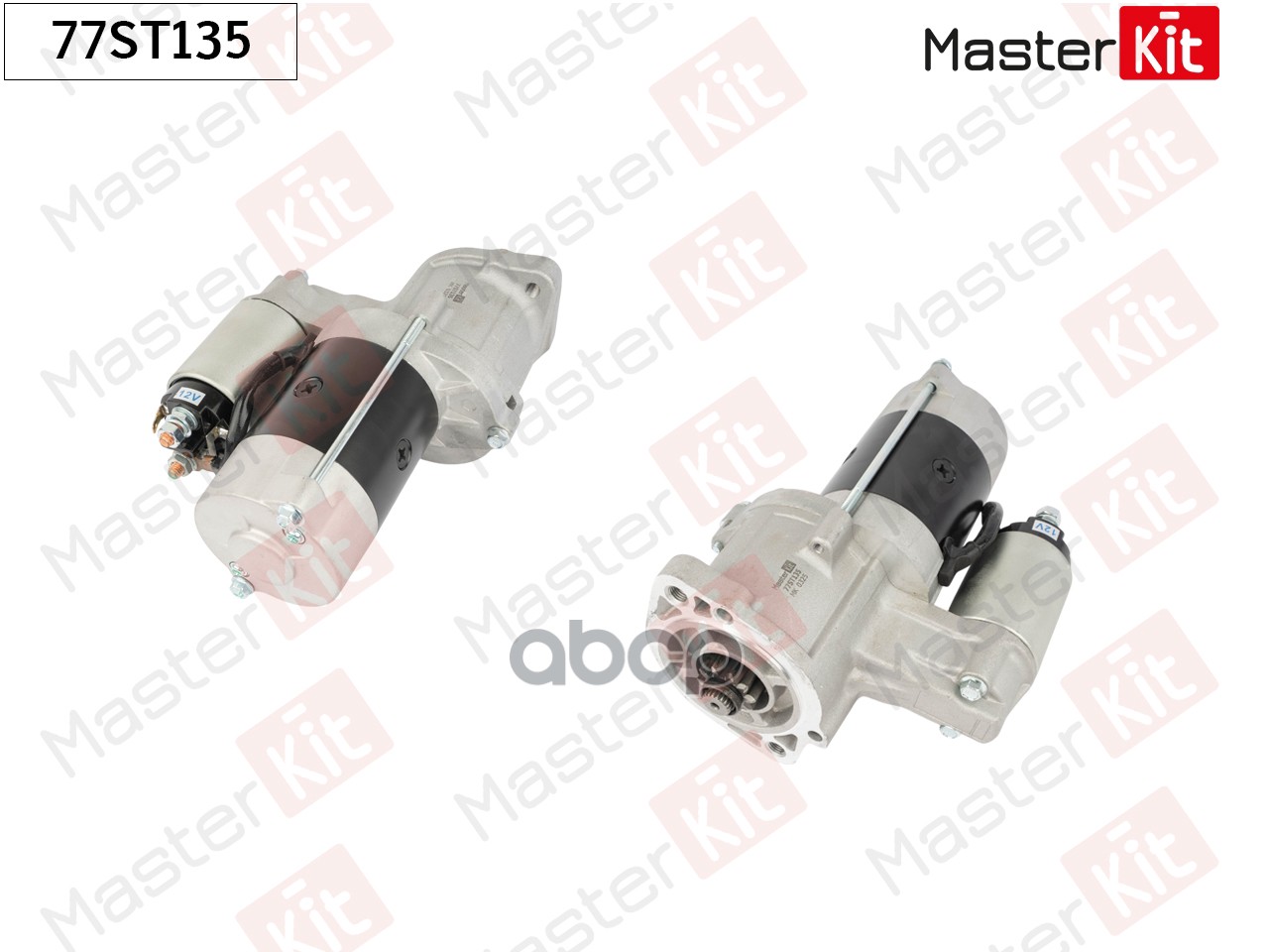 Стартер Hyundai Terracan(HP) 01-08,Mitsubishi Pajero III(V7_W,V6_W) 99-07 (2,0kW) MasterKit арт. 77ST135