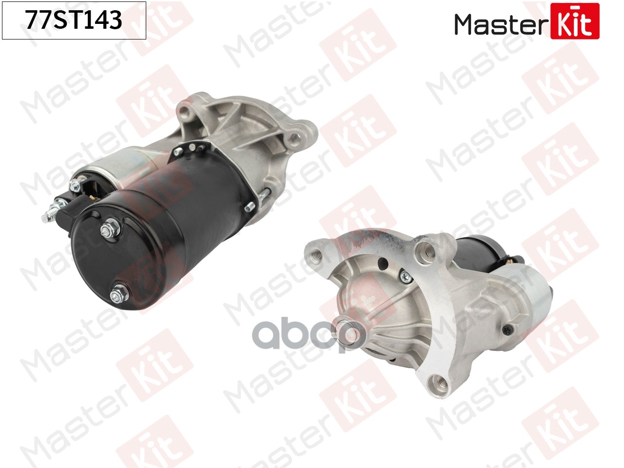 Стартер Citroen C4 I(LC_),C5 II(RC_) 04-,Peugeot 206,307,406,407 95- (1,4kW) MasterKit арт. 77ST143