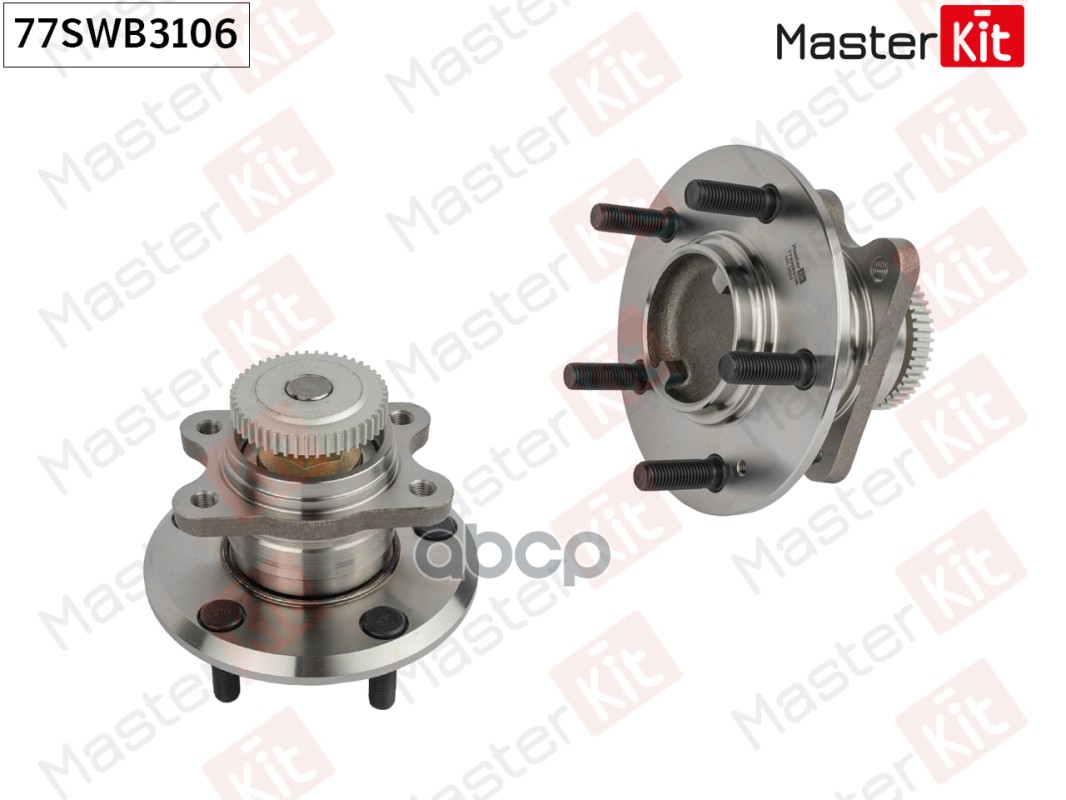 Ступица в сборе с подшипником зад. Hyundai SONATA V (NF)/SONATA VI (YF)/Kia MAGENTIS (MG) MasterKit арт. 77SWB3106