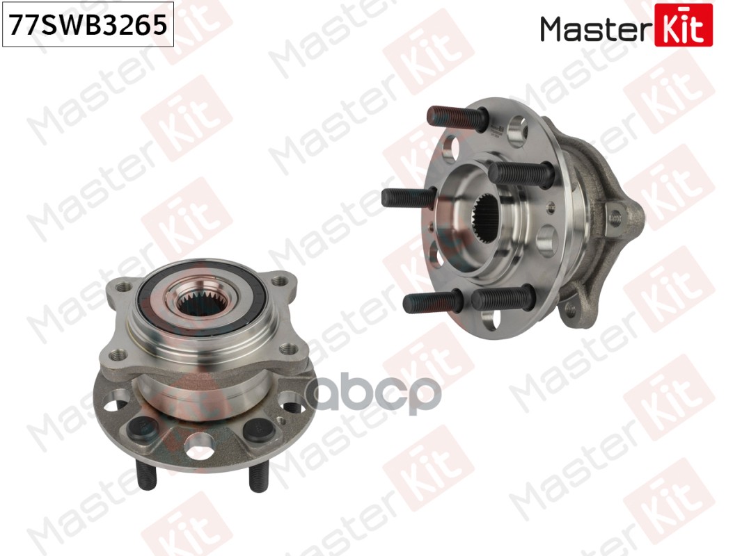 Ступица в сборе с подшипником зад. Hyundai TUCSON (TL)/Kia SPORTAGE (QL, QLE) 2015 - 77SWB3265 MasterKit арт. 77SWB3265