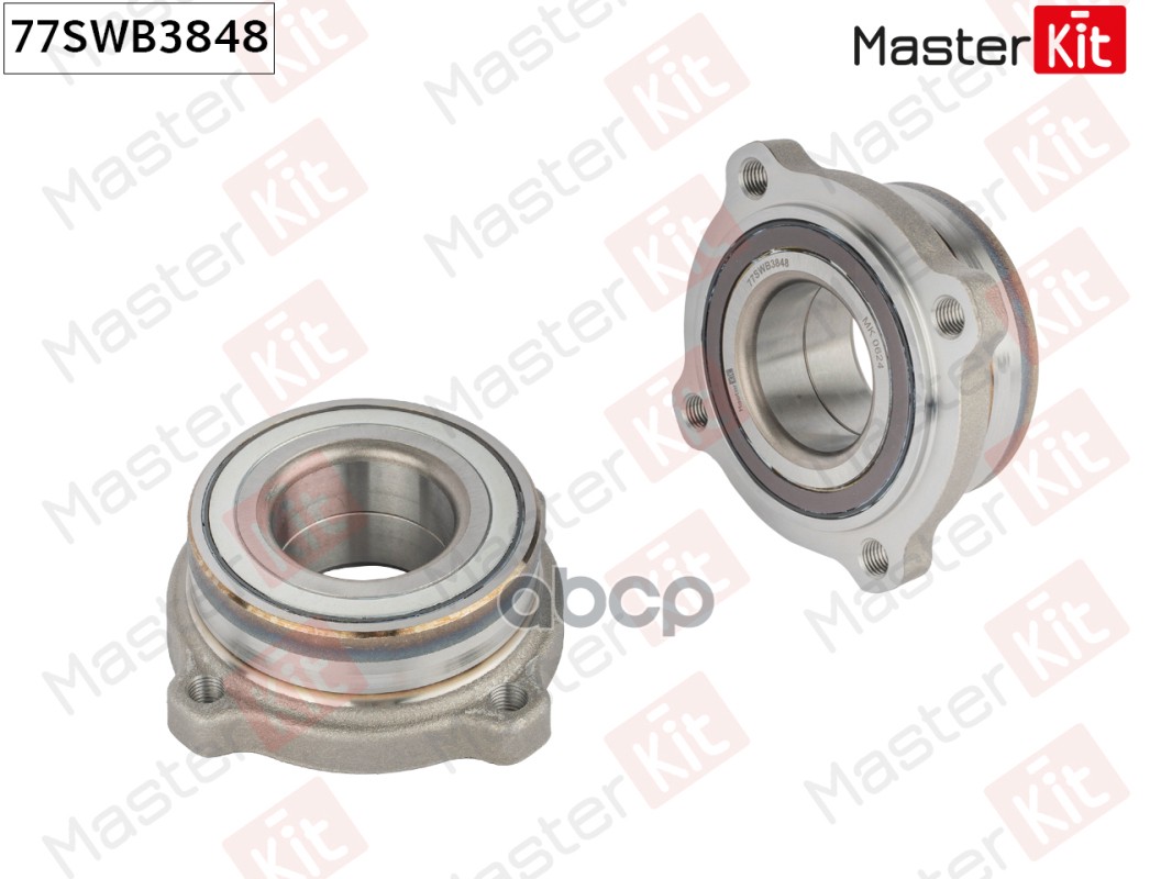 Ступица в сборе с подшипником зад. BMW X5 (E70, F15, F85)/X6 (E71, E72, F16, F86) 2006 - MasterKit арт. 77SWB3848
