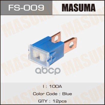 Предохранитель Силовой 100А Синий Masuma арт. FS009