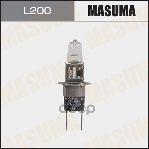 Лампа 12V H3 C 55W Masuma 1 Шт. Картон L200 Masuma арт. L200