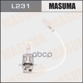 Лампа 24V H3 70W Masuma 1 Шт. Картон L231 Masuma арт. L231