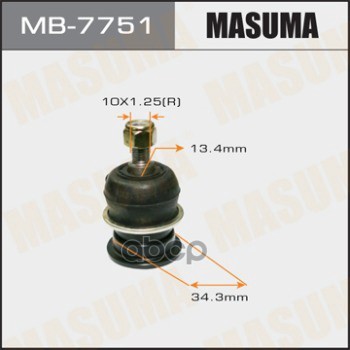 Опора шаровая MITSUBISHI ECLIPSE MASUMA MB-7751 Masuma арт. MB-7751