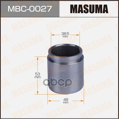 Поршень тормозного суппорта TOYOTA DYNA MASUMA MBC-0027 Masuma арт. MBC-0027