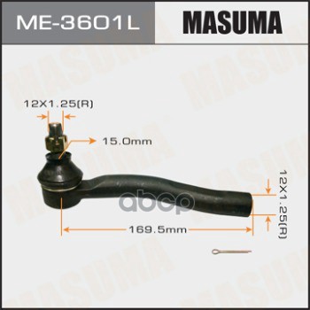 Наконечник рулевой L TOYOTA ECHO MASUMA ME-3601L Masuma арт. ME-3601L